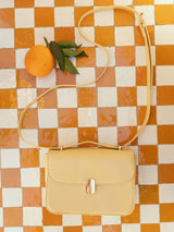 Next Novo Yellow Argentina Hardware Cross-Body Adjustable Bag- Buy online at McGrocer