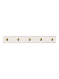 Laura Ashley natural ribbed coat hook 50cm (British brand)