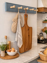 Next Laura Ashley Grey Ribbed Coat Rail- Buy online at McGrocer