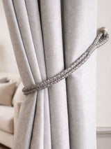 Next Laura Ashley Grey Gillian Curtain Tiebacks - Set of 2- Buy online at McGrocer