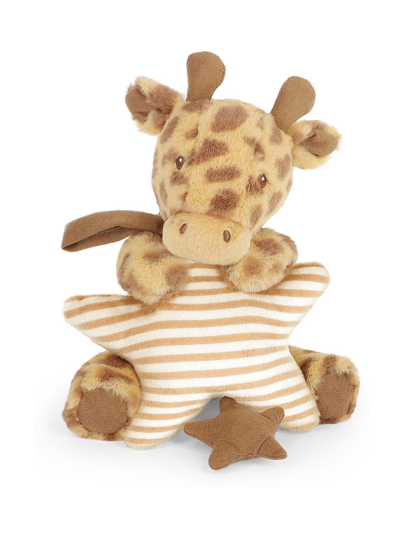 Keel Toys Keeleco musical giraffe soft toy 18cm, imported from the UK
