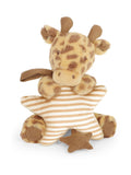 Keel Toys Keeleco musical giraffe soft toy 18cm, imported from the UK