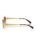 COACH gold irregular sunglasses - British product