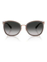 Next Coach Pink Square Sunglasses Rose Gold/Dark Grey Gradient Lens- Buy online at McGrocer