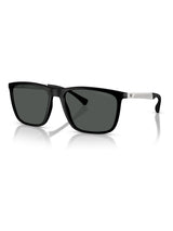 Next Emporio Armani Black 0EA4150 Rectangle Sunglasses- Buy online at McGrocer