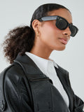 Ray-Ban Black Mega Wayfarer II sunglasses, imported from the UK