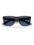 Ray-Ban Justin square sunglasses with blue lenses - British product