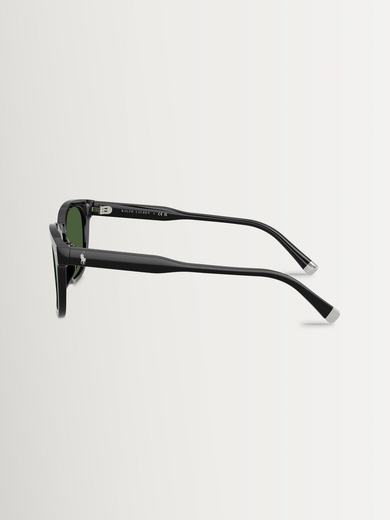 Polo Ralph Lauren square sunglasses black acetate, UK version