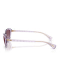 Ralph by Ralph Lauren butterfly sunglasses transparent violet - British product