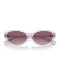 Ralph by Ralph Lauren butterfly sunglasses transparent violet - British product