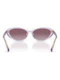 Ralph by Ralph Lauren butterfly sunglasses transparent violet - British product