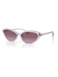 Ralph by Ralph Lauren butterfly sunglasses transparent violet - British product