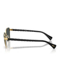 Ralph Lauren gold irregular sunglasses, UK version