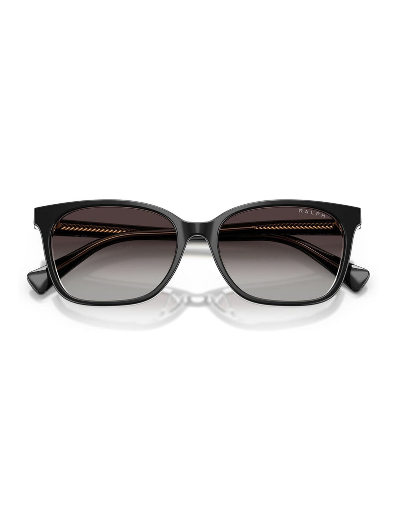 Ralph by Ralph Lauren square sunglasses acetate gradient grey lenses, UK version