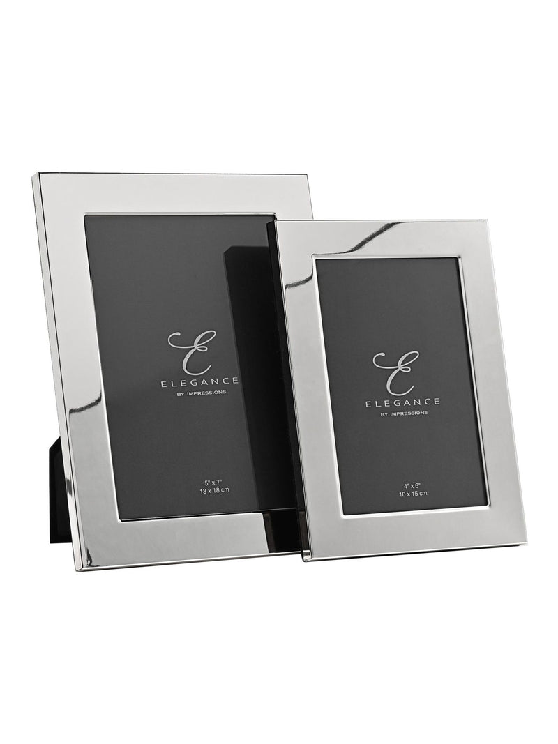 Widdop silver-plated photo frame 5x7, imported from the UK