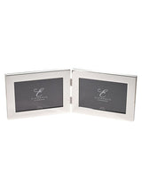 Next Widdop Silver Plated Double Hinged Photo Frame- Buy online at McGrocer
