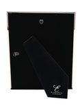 Widdop silver faux shagreen photo frame 8x10, imported from the UK