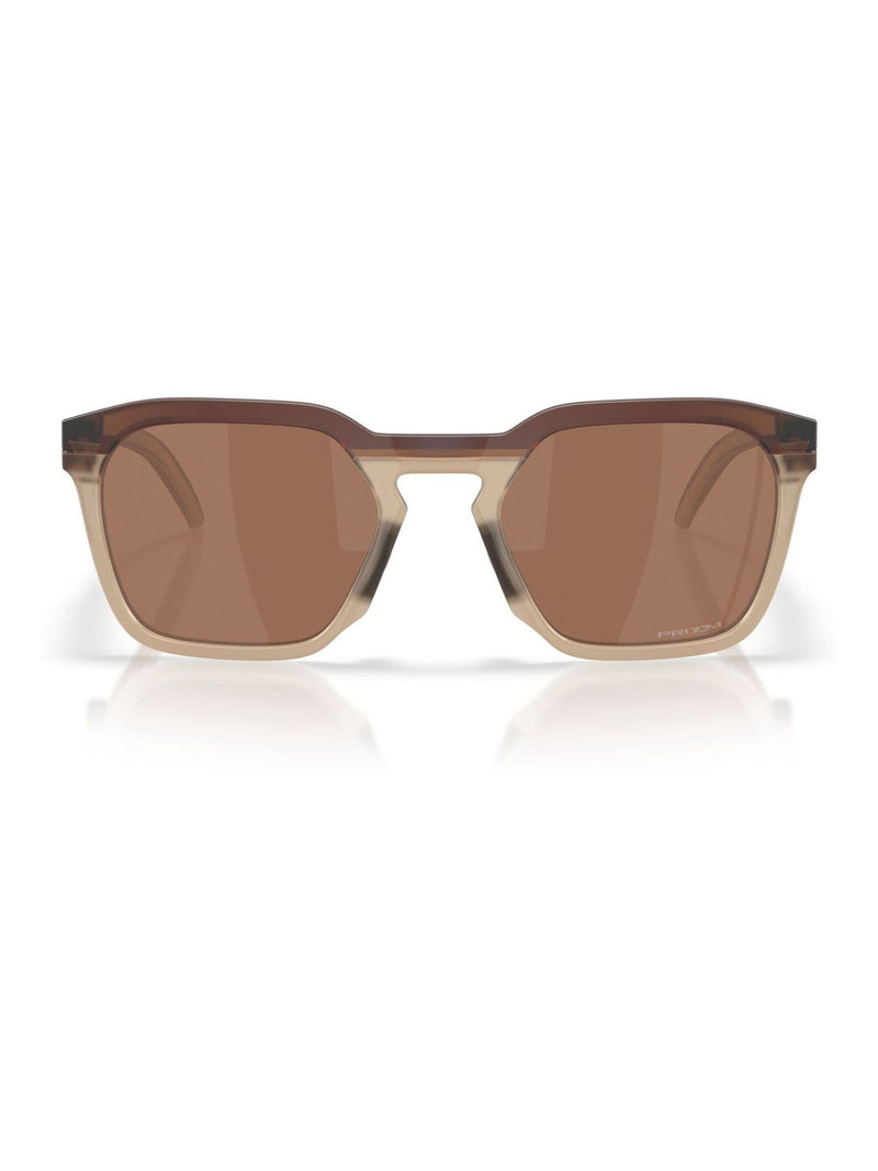 Oakley HSTN SQ square sunglasses brown PRIZM, imported from the UK