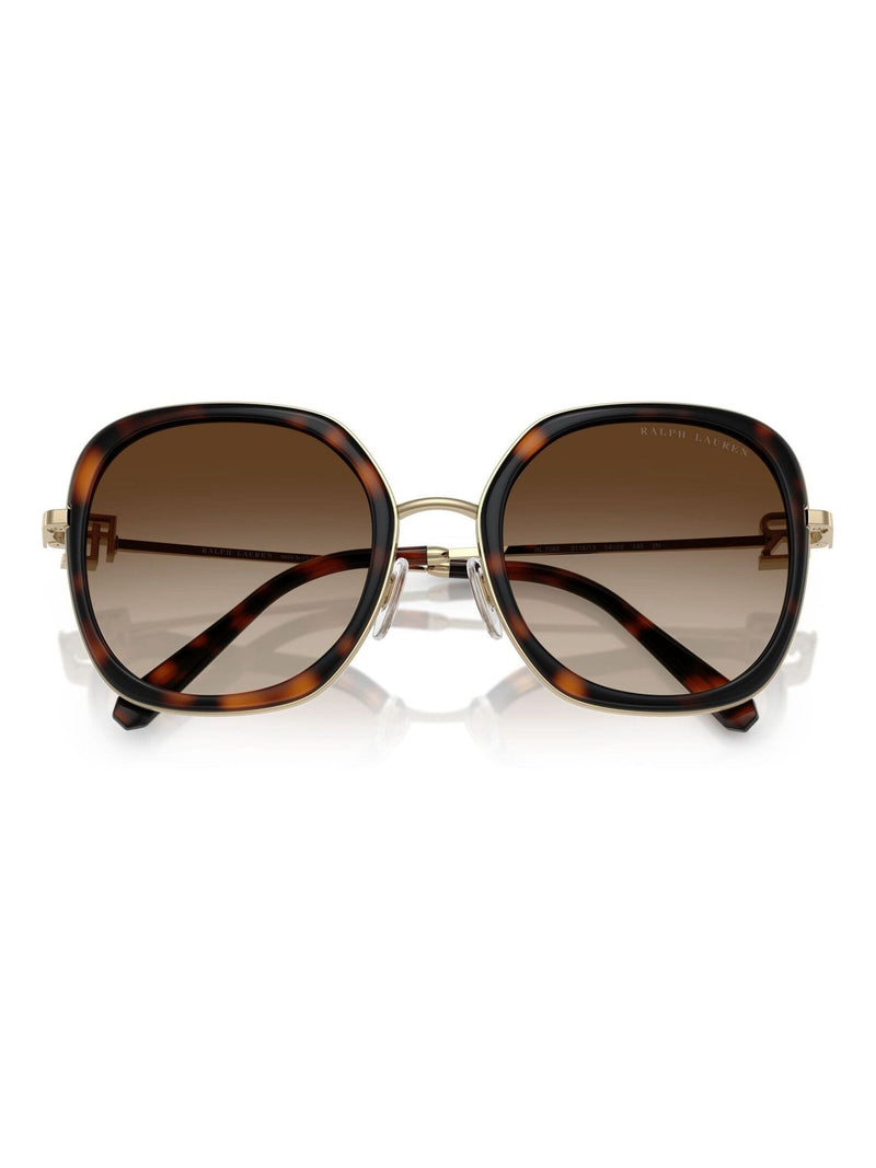 Ralph Lauren RL7088 square sunglasses brown gradient lenses - British product