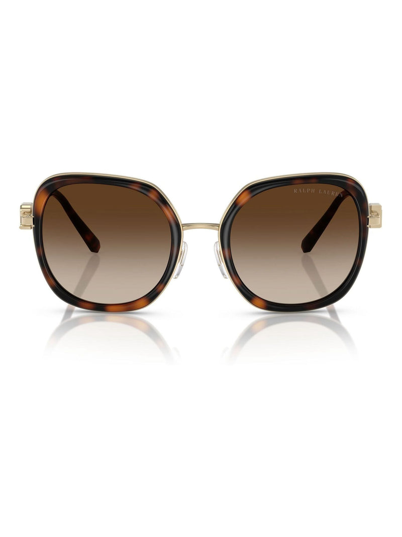 Ralph Lauren RL7088 square sunglasses brown gradient lenses - British product