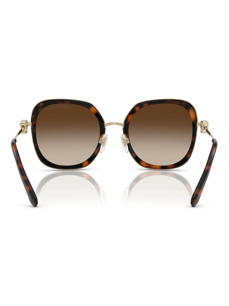 Ralph Lauren RL7088 square sunglasses brown gradient lenses - British product