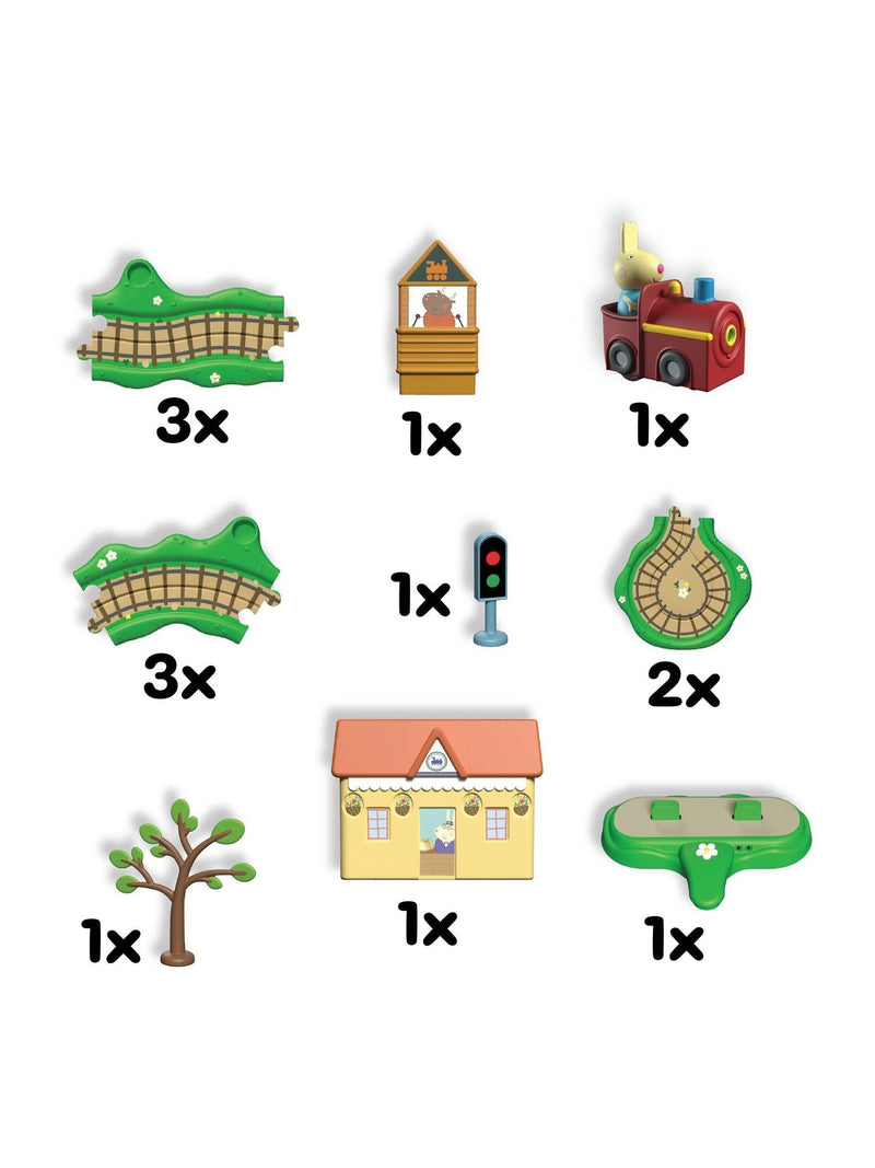 Peppa Pig Clickety-Clack Train Set toy - British product