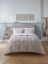 Next Night Lark Gingham Check Coverless Duvet 10.5 Tog Set- Buy online at McGrocer