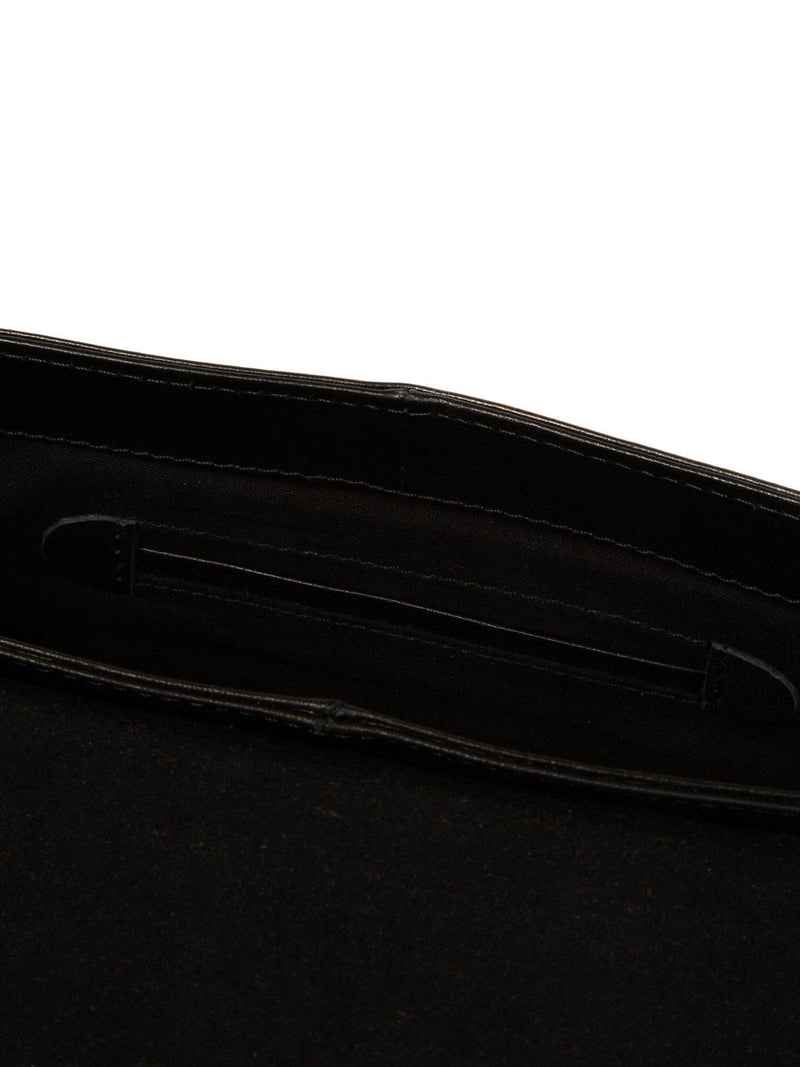 Conkca Marianne black leather evening bag - British product