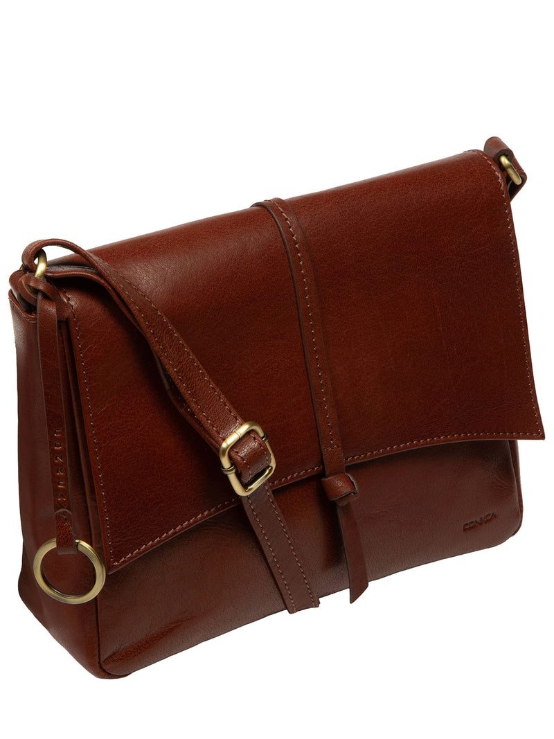 Conkca brown Myla cross-body bag, UK version