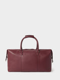 Osprey London red leather weekender bag 46cm, UK version