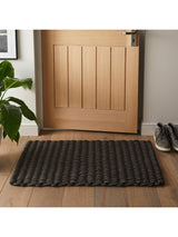 Next Arthouse Orange Didsbury Braided Polypropylene Doormat 55x100cm- Buy online at McGrocer