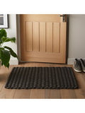 Arthouse Didsbury braided doormat orange 55x100cm - British product