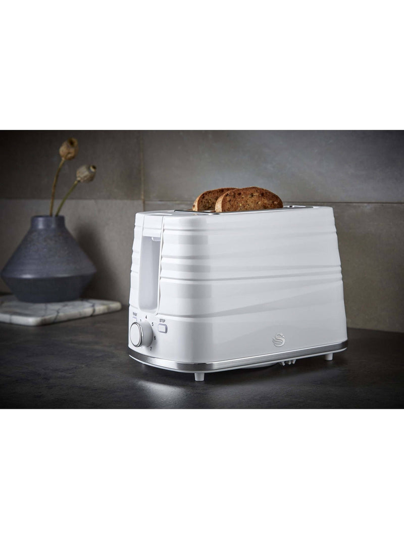 Swan White Symphony 2 slice toaster (British brand)