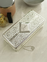 Next PMC Personalised Antique Silver Plated Jewellery Box- Buy online at McGrocer