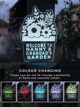 Next PMC Personalised Plant Pot Outdoor Solar Light- Buy online at McGrocer