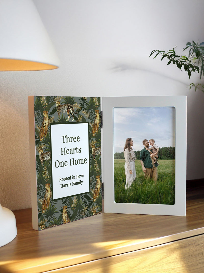 PMC leopard print 6x4 photo frame, imported from the UK