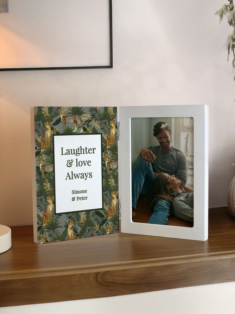 PMC leopard print 6x4 photo frame, imported from the UK