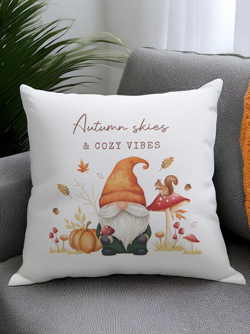 PMC personalised autumn gonk cushion 40cm, UK version