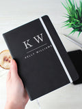 PMC personalised initials A5 notebook - British product