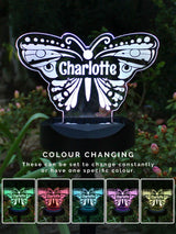 Next PMC Personalised Butterfly Solar Light- Buy online at McGrocer