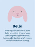 JoJo Maman Bébé Bella Bunny plush toy, imported from the UK