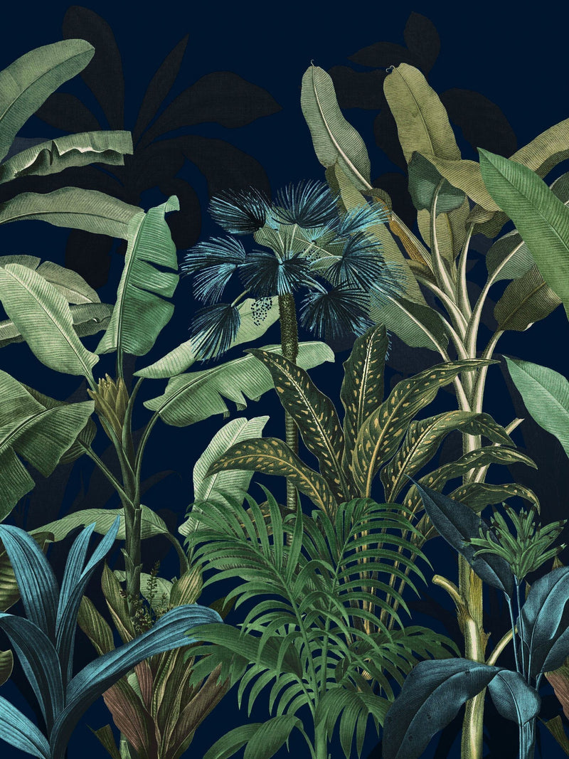Graham & Brown Nightfall Congo mural sample A4 (British brand)