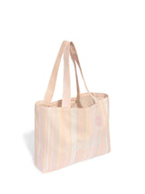 Next adidas Originals Pink Stripe Cotton Canvas Tote Bag- Buy online at McGrocer