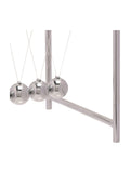 Widdop Newton's Cradle polished chrome desk toy 14x18cm (British brand)