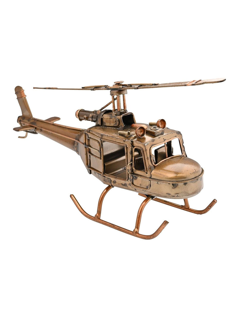 Harvey Makin bronze helicopter ornament 12cm (British brand)