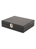 Harvey Makin Widdop Grey 12-slot cufflink box, UK version