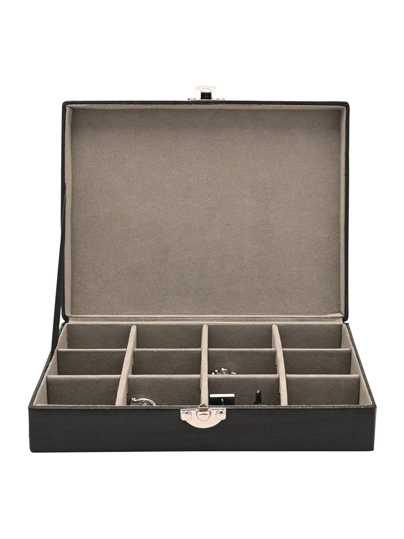 Harvey Makin Widdop Grey 12-slot cufflink box, UK version