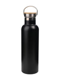 Widdop Black Harvey Makin steel sports bottle black 750ml (British brand)
