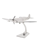 Next Harvey Makin Widdop Silver Military Heritage 14-Inch Model Spitfire- Buy online at McGrocer