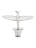Widdop Silver Military Heritage model Spitfire 14 inch, UK version